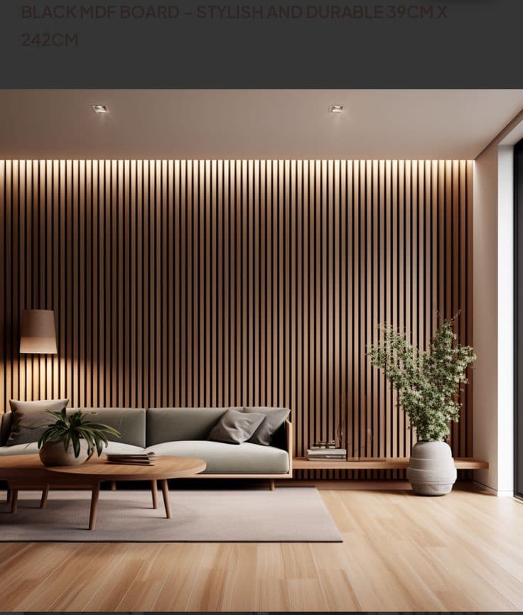 Fluted Panels Installation